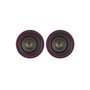 Insulated Garnet Pink Geode Slim Can Coolers, 2 Pack