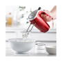 Brentwood 5 Speed Hand Mixer- Red