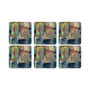 Evening Port Set of 6 Coasters