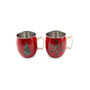 20 oz Christmas Moscow Mule Mugs Pack, 2 Piece