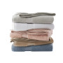 Solid Turkish Cotton Towel Set, 6 Piece