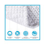 Lasso Yarn-Dyed Cotton Chenille Bath Rug, 17" x  24"