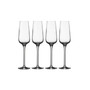 Voice Basic Flute Champagne Glasses, Set of 4
