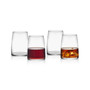 Cora 14 Ounces Stemless Wine and Spirits Glass 4-Piece Set