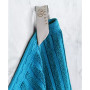 Soho Checkered Border Cotton 2 Piece Bath Sheet Set, 68" x 34"