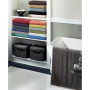 Soho Checkered Border Cotton 2 Piece Bath Sheet Set, 68" x 34"