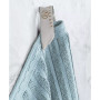 Soho Checkered Border Cotton 2 Piece Bath Sheet Set, 68" x 34"