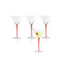 Tempest 12 oz Martini Glasses, Set of 4