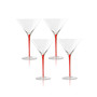 Tempest 12 oz Martini Glasses, Set of 4
