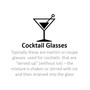 Extreme Martini Glasses, Set of 2