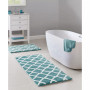 Bittman Tufted Reversible Microfiber Bath Rug, 21" x  34"