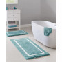 Bittman Tufted Reversible Microfiber Bath Rug, 21" x  34"