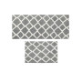 Bittman Tufted Reversible Microfiber Bath Rug, 21" x  34"
