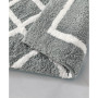 Bittman Tufted Reversible Microfiber Bath Rug, 21" x  34"