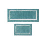 Bittman Tufted Reversible Microfiber Bath Rug, 21" x  34"