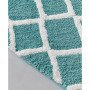 Bittman Tufted Reversible Microfiber Bath Rug, 21" x  34"