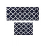 Bittman Tufted Reversible Microfiber Bath Rug, 21" x  34"