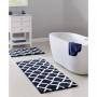 Bittman Tufted Reversible Microfiber Bath Rug, 21" x  34"