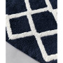 Bittman Tufted Reversible Microfiber Bath Rug, 21" x  34"