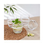 Organic Band 15-oz Double Old Fashioned Glasses 4-Piece Set