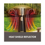 Portable Tabletop Propane Steel Patio Heater