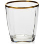 Optical Gold Double Old Fashioned Glass
