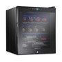 Freestanding Small Wine Refrigerator, 12 Bottle Wine Cooler