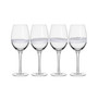 Organic Band 14.5-oz White Wine Glasses 4-Piece Set