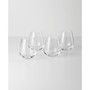 Mingle Stemless Wine Glasses, Set of 4