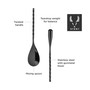 Gunmetal Weighted Stainless Steel Barspoon