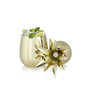Gold-Tone Pineapple Tumbler, 16 Oz