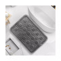 Ultra Soft Non-Slip Plush Memory Foam Bath Rug - Large 20"x32" - Waffle Design