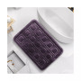 Ultra Soft Non-Slip Plush Memory Foam Bath Rug - Large 20"x32" - Waffle Design