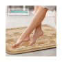 Ultra Soft Non-Slip Plush Memory Foam Bath Rug - Large 20"x32" - Waffle Design