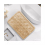 Ultra Soft Non-Slip Plush Memory Foam Bath Rug - Large 20"x32" - Waffle Design