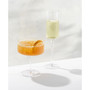 Elle Ribbed Stemmed Champagne Glass 2 Piece Set