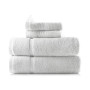 Bath Towel Collection, 100% Cotton Luxury Soft 4 Pc Set