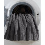 Large Cable Knit Chenille Throw Blanket, 70" x 50"
