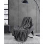Large Cable Knit Chenille Throw Blanket, 70" x 50"