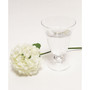 Glass Etched Wine Goblet, 4 Piece Set