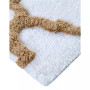 Geometric 50' x 30' Non-Skid Cotton Bath Rug