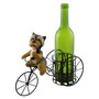 Dog with Bottle Wine Bottle Holder