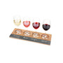 Acacia Wood Wine Flight Board