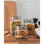 La Maison Hammered Glass Canisters Set, 3 Piece