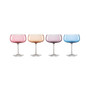 True Colors Cocktail Glasses, Set of 4