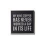 4.25'' D Cocktail Hour Sentiments Ceramic Coasters Set, 4 Piece