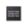 4.25'' D Cocktail Hour Sentiments Ceramic Coasters Set, 4 Piece