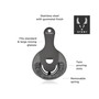Black Gunmetal Hawthorne Strainer