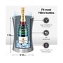 Megacasa Stainless Steel Slim Double Wall Wine Cooler