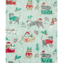 Novelty Printed Electric Plush Throw, 50" x  60", Created for Macy's